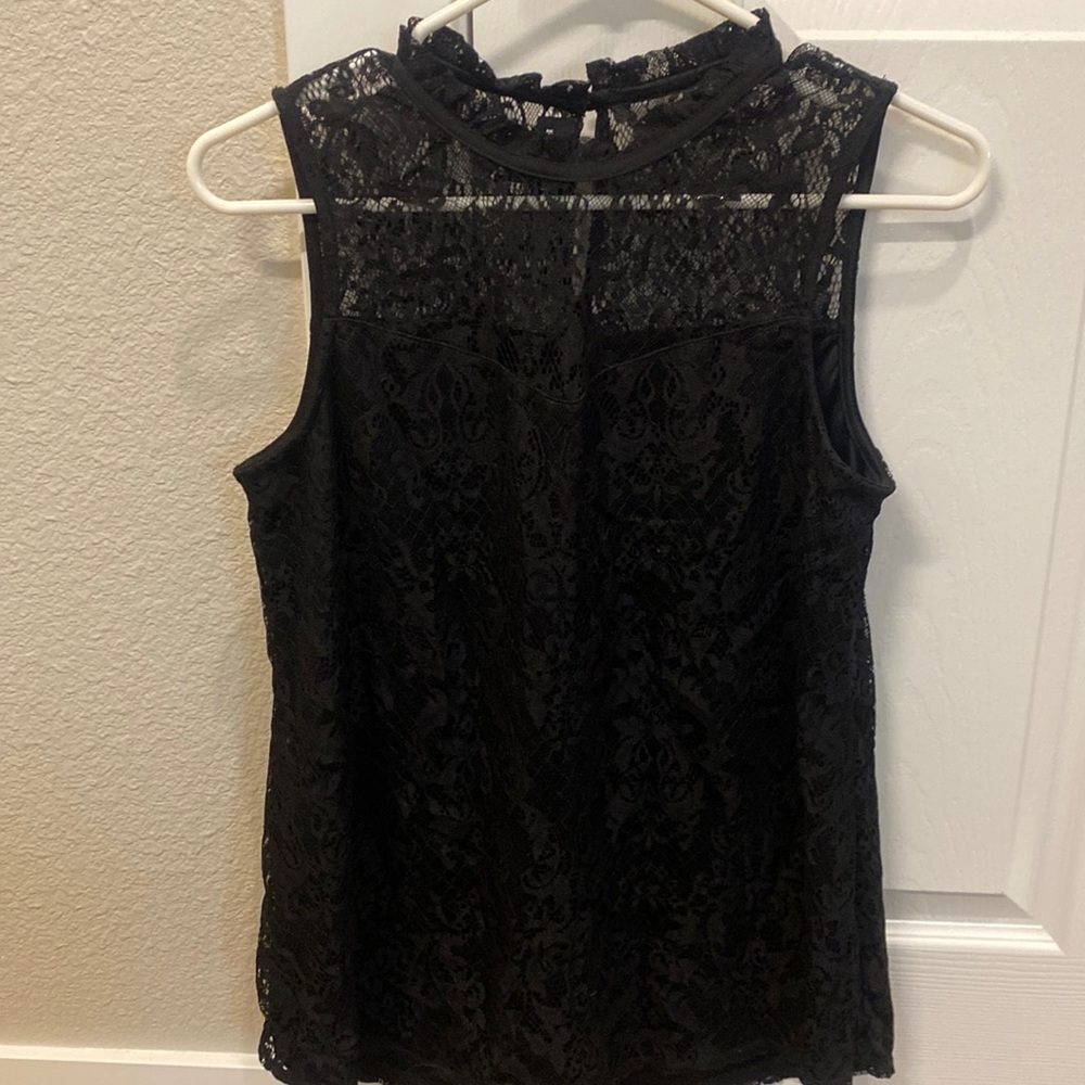Black Lace Top